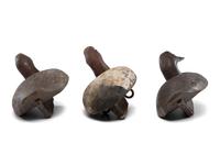 Three Carved and Painted Wood Duck Decoys