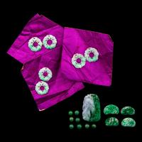 A Group of Chinese Jade and Jadeite Pendants