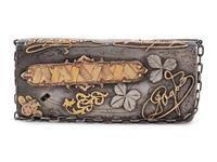 A Russian Gold and Enameled Purse