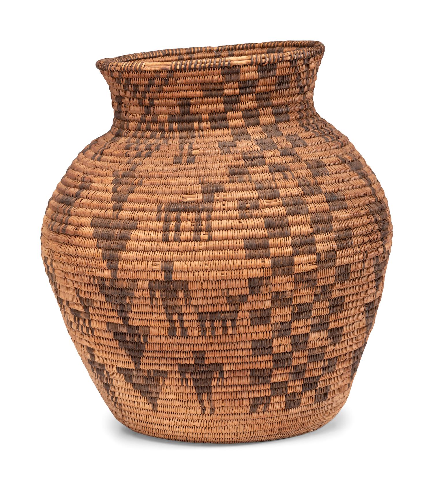 Apache Figural Basket