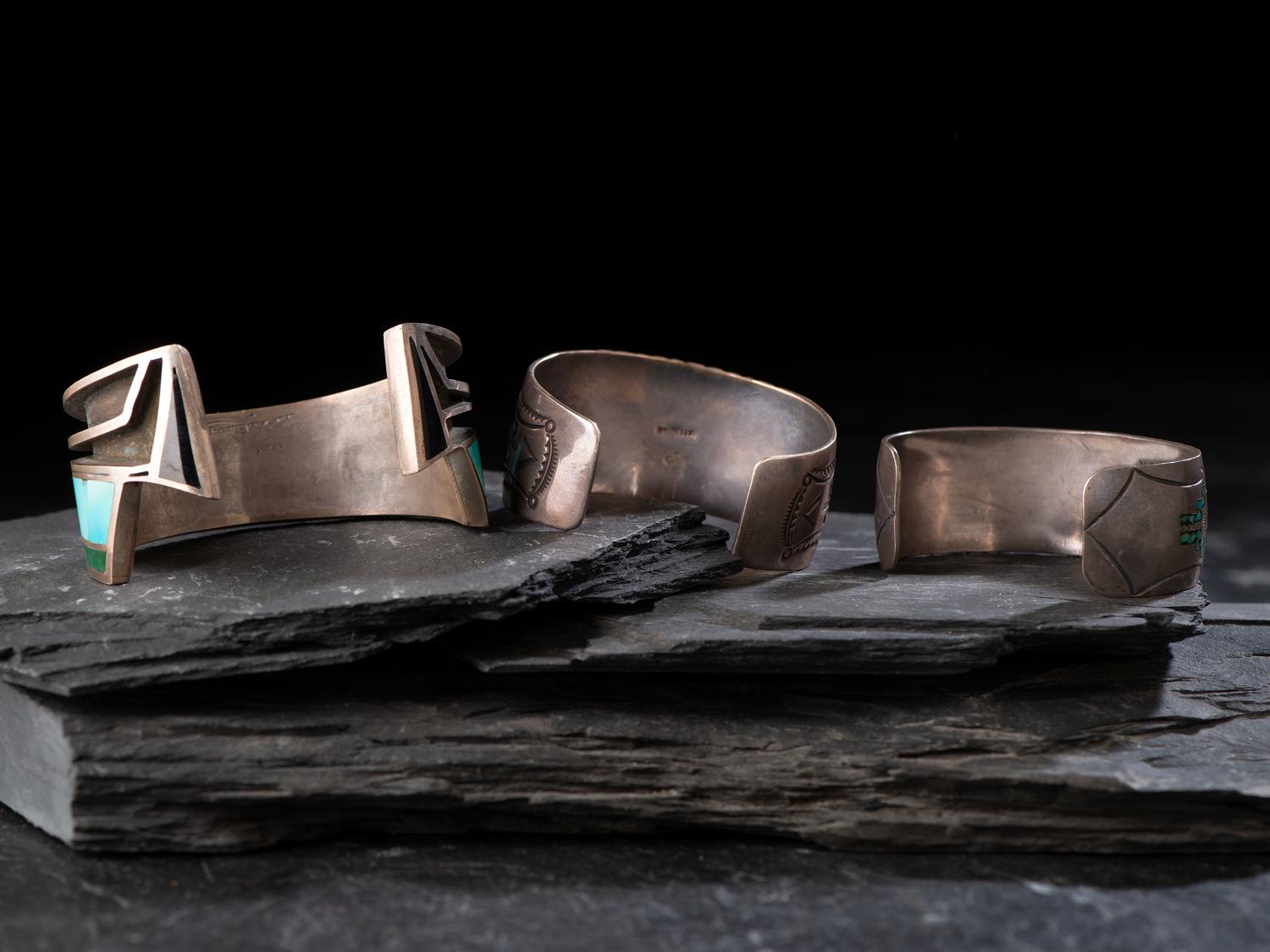 Navajo and Southwestern-style Cuff Bracelets