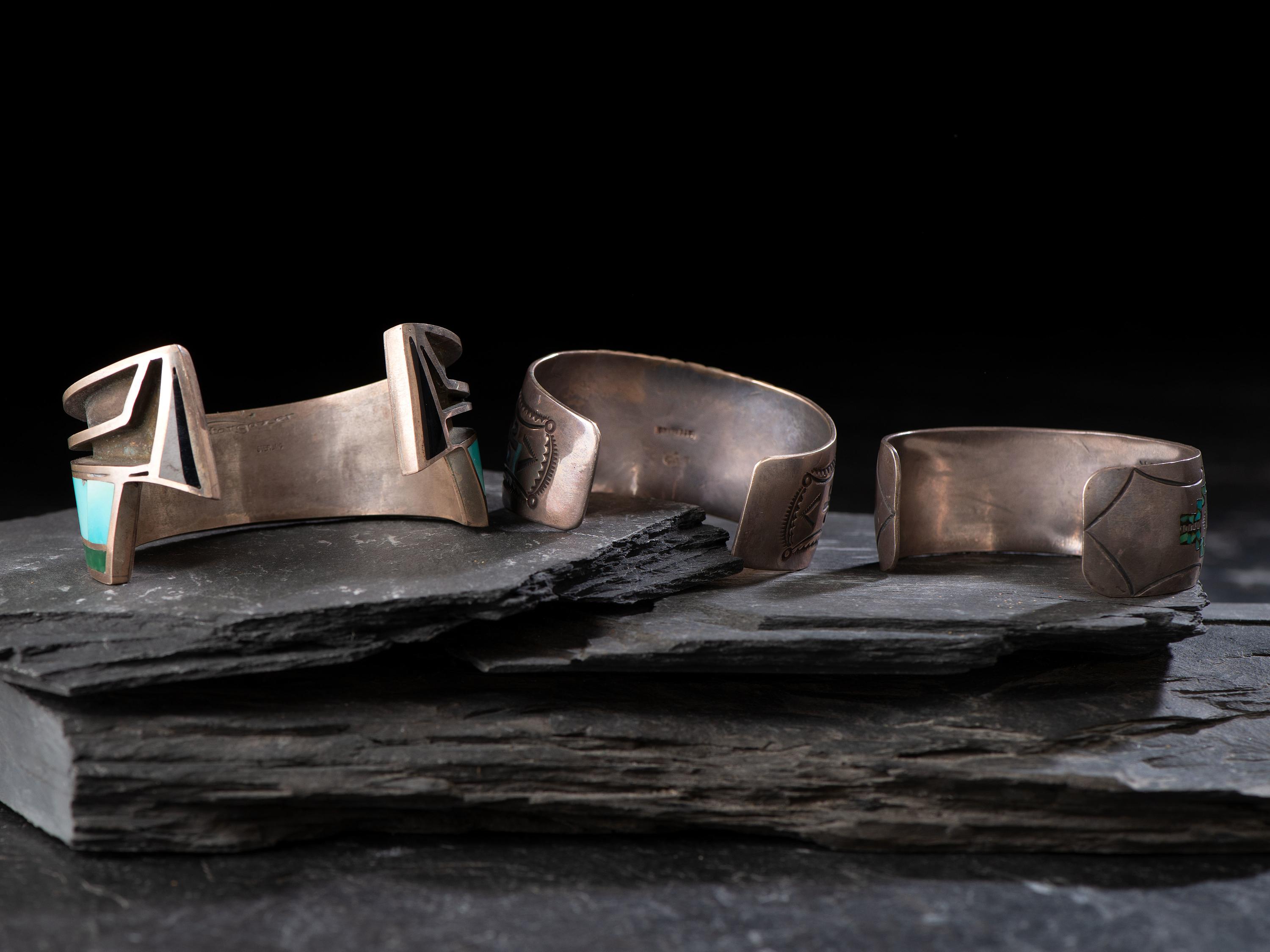 Navajo and Southwestern-style Cuff Bracelets