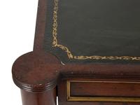 A Regency Style Mahogany and Brass Mounted Card Table — 20th Century
