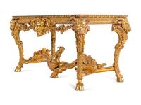 An English Neoclassical Giltwood Table Base