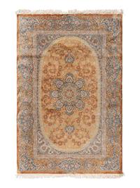 An Isfahan Silk Rug