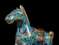 Four Chinese Enamel on Metal Articles