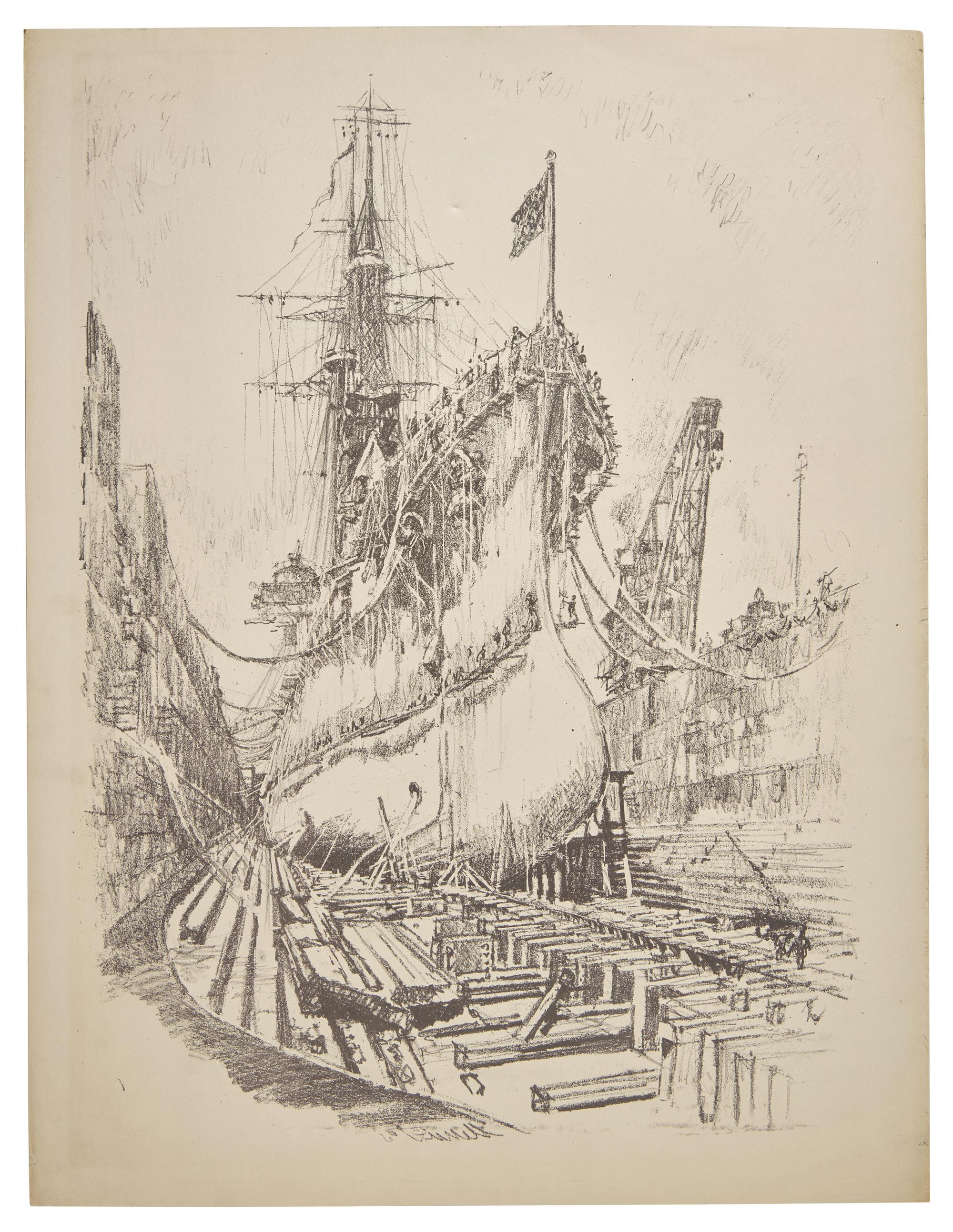 Six Works: Ready to Start, also known as Provide the Sinews of War (4); together with In Dry Dock; together with Building Submarine Chasers), 1917 (6)