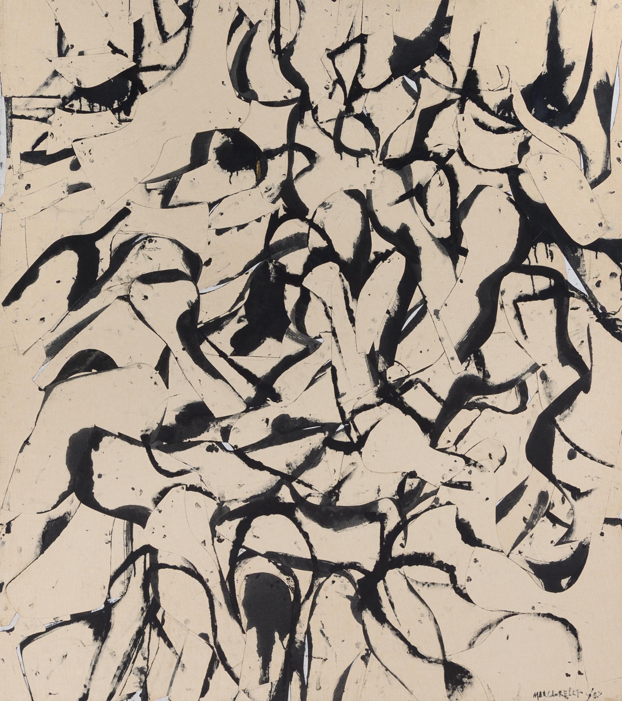 Conrad Marca-Relli, (American, 1913-2000), L-4-57(The Survival), 1957