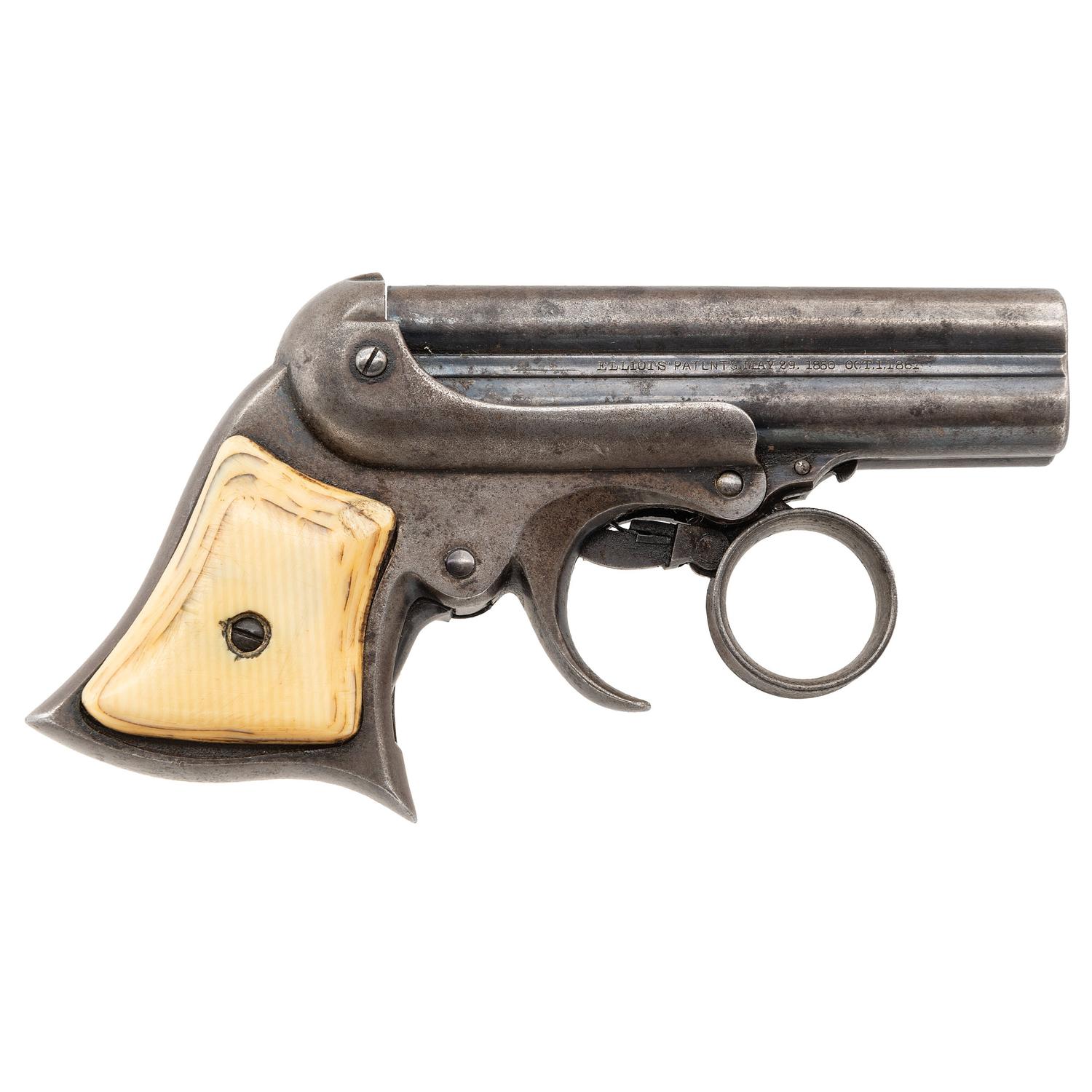 Remington Elliot 4 Barrel Ring Trigger Derringer