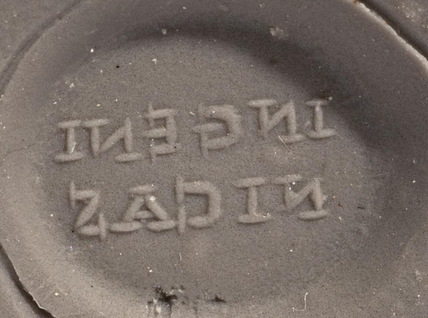 A Late Roman Gold and Nicolo Finger Ring with a Latin Inscription