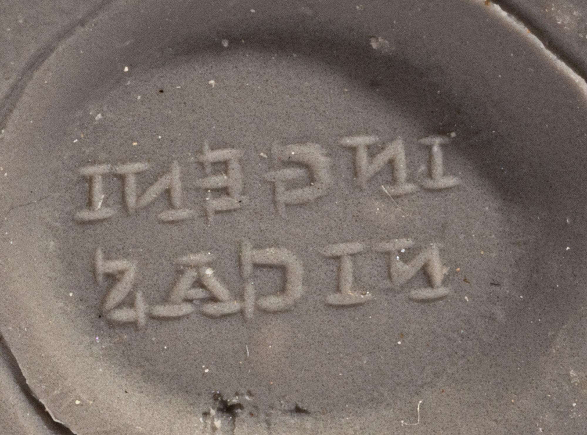 A Late Roman Gold and Nicolo Finger Ring with a Latin Inscription