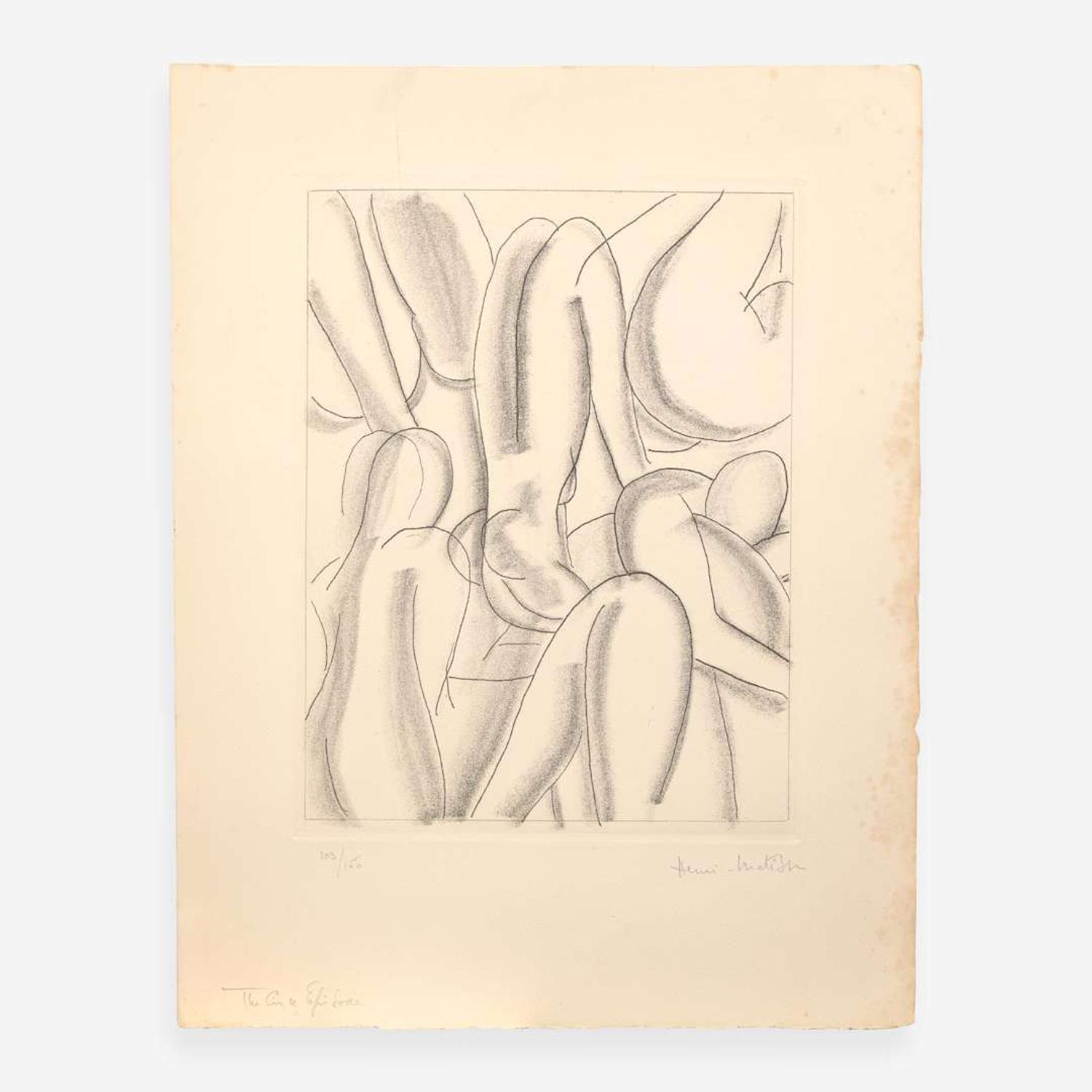 Henri Matisse (French, 1869-1954) Ulysses, Suite of 6 Etchings