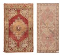 Two Oushak Rugs