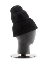 Black Dior Tiered Felt Hat, 1960-90s