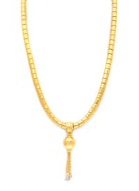 A High Karat Yellow Gold and Diamond Necklace, Gurhan, 38.90 dwts.