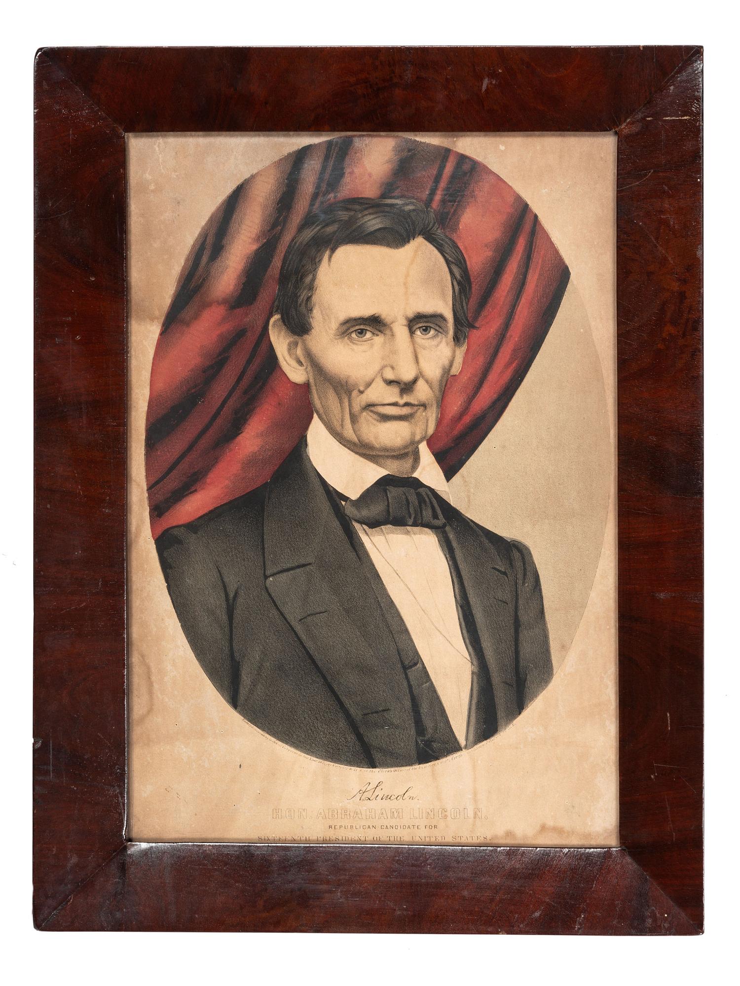 [LINCOLNIANA]. CURRIER & IVES, publishers.