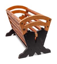 Cowboy Boot Form Magazine Rack
