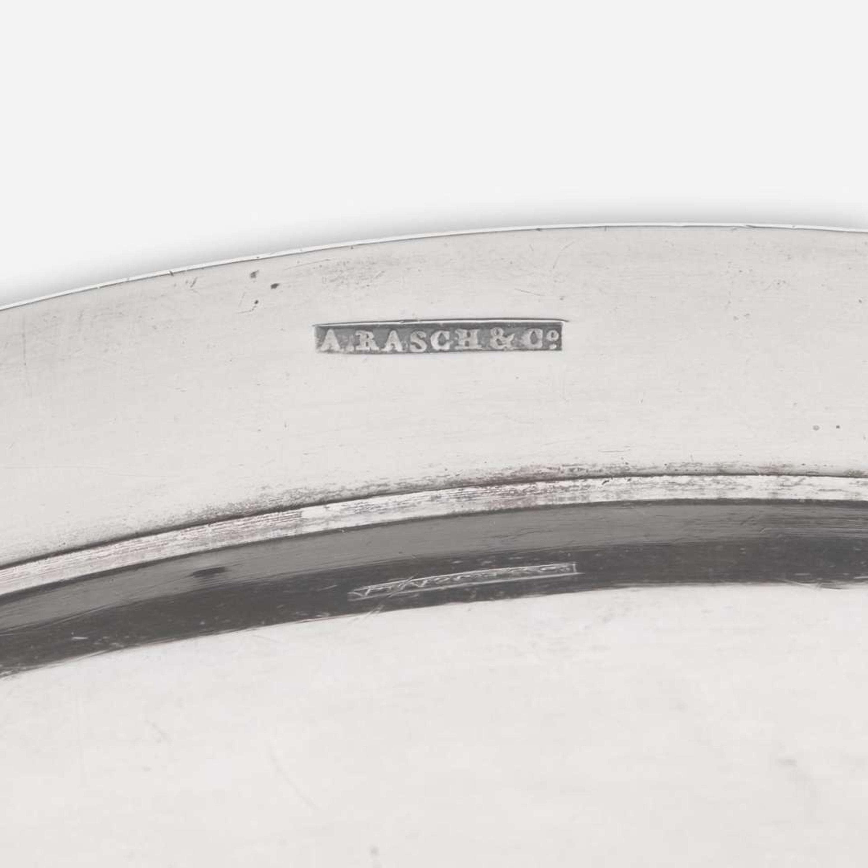 A silver washstand basin Anthony Rasch & Co. (active 1817-1819), Philadelphia, PA, circa 1820