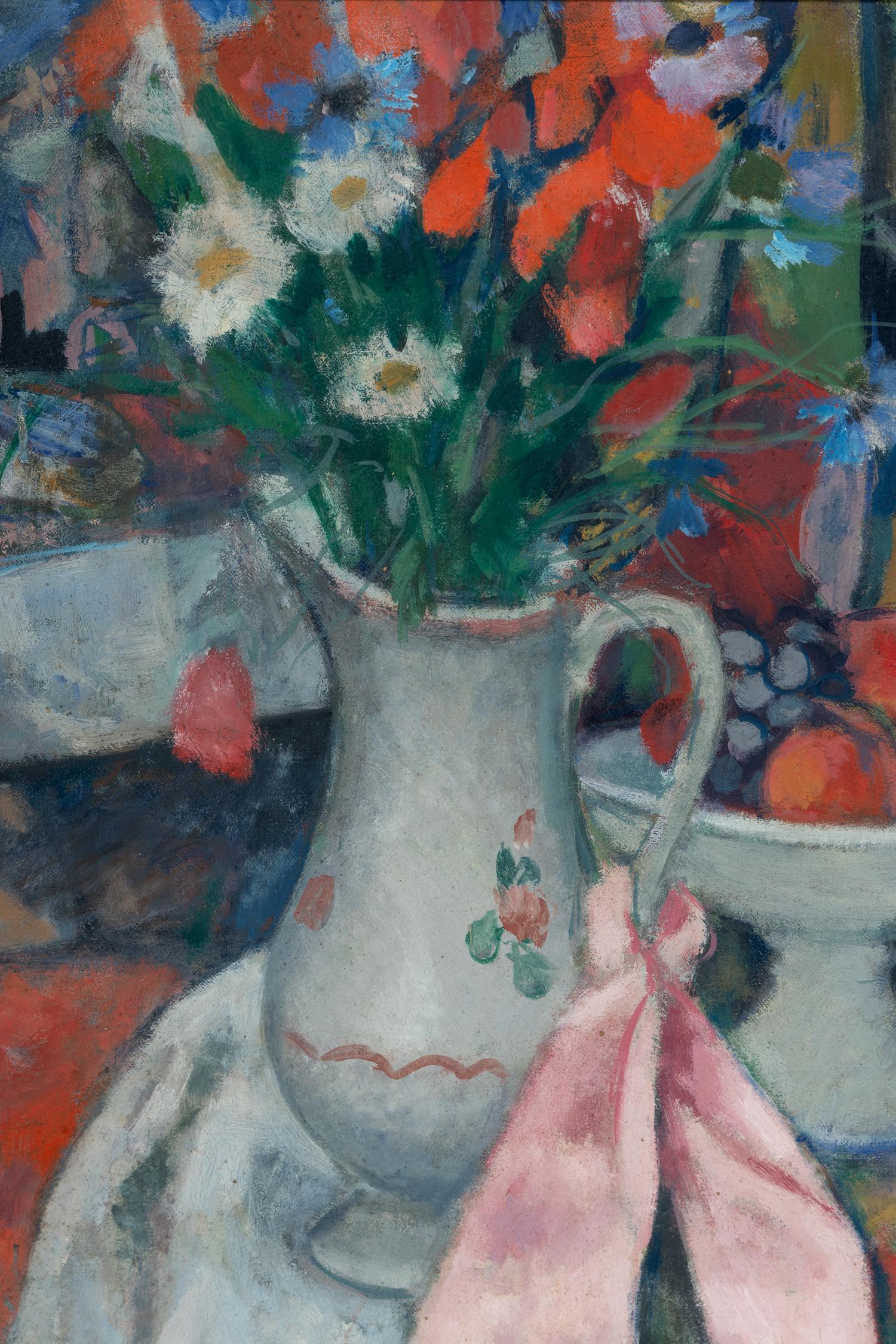 Nature morte aux fruits et fleurs