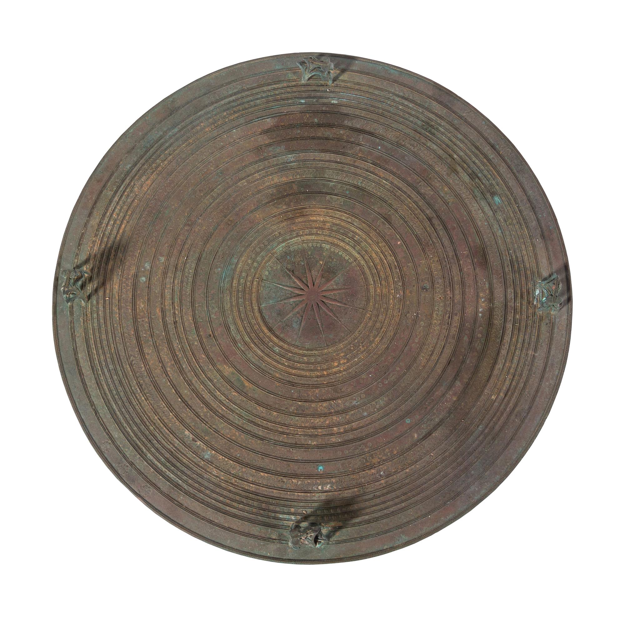 A Southeast Asian Bronze Rain Drum