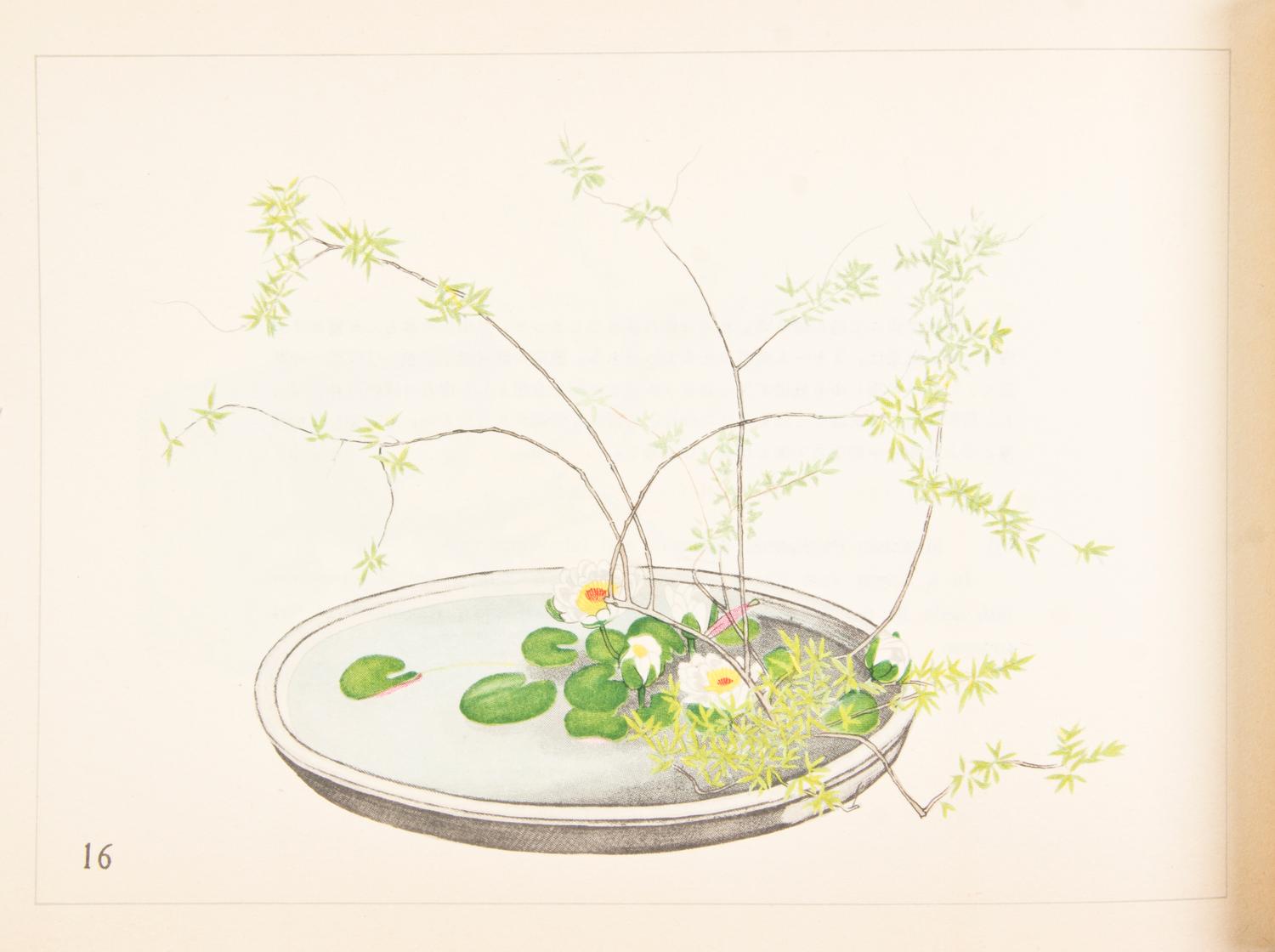 (JAPAN) TESHIGAWARA, SOFU. Selected Arrangements of Moribana and Heikwa. New York, 1933. 3 vols.
