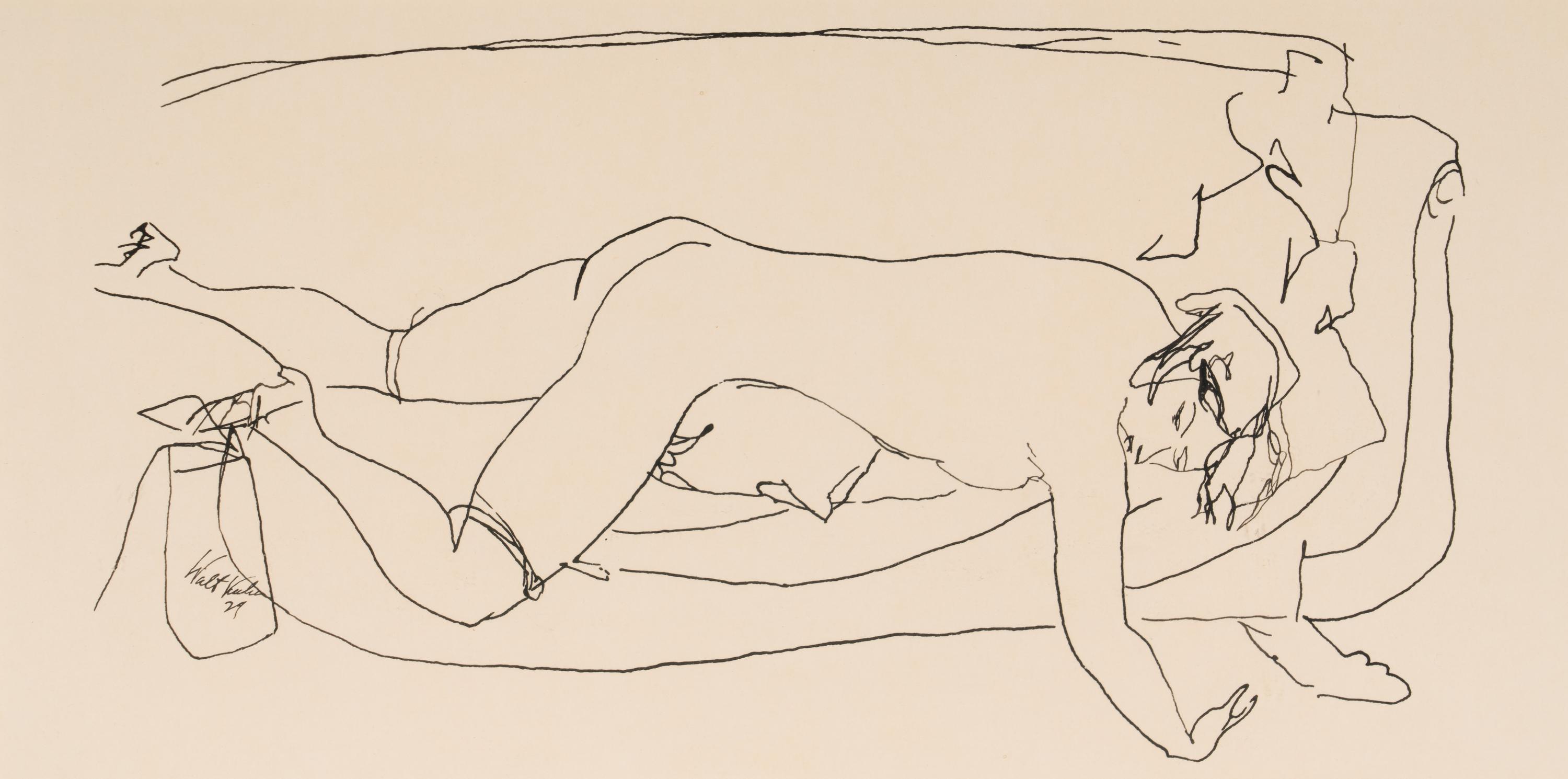 Nude Woman on Couch , 1929