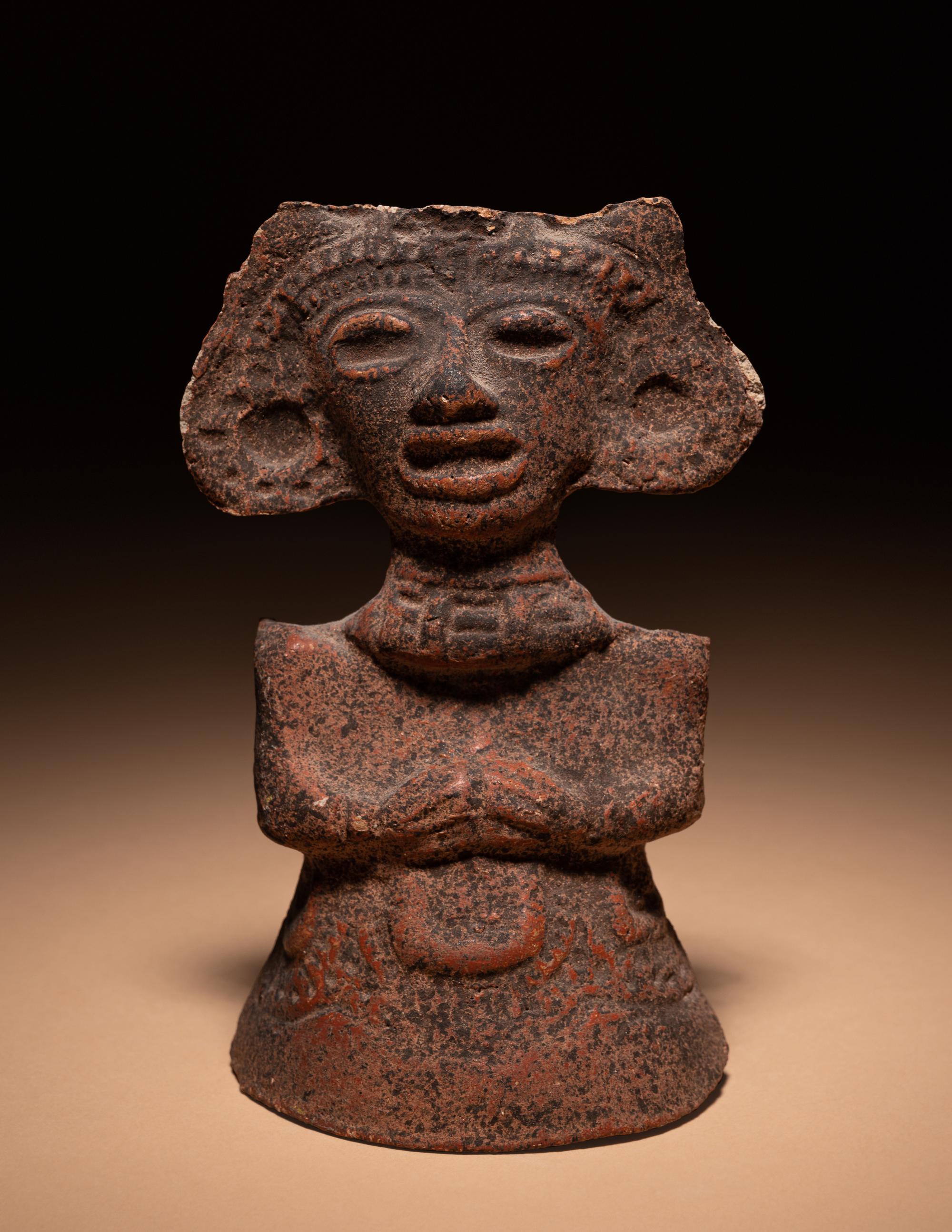 A Nayarit Mother and Child and Three Standing Figures