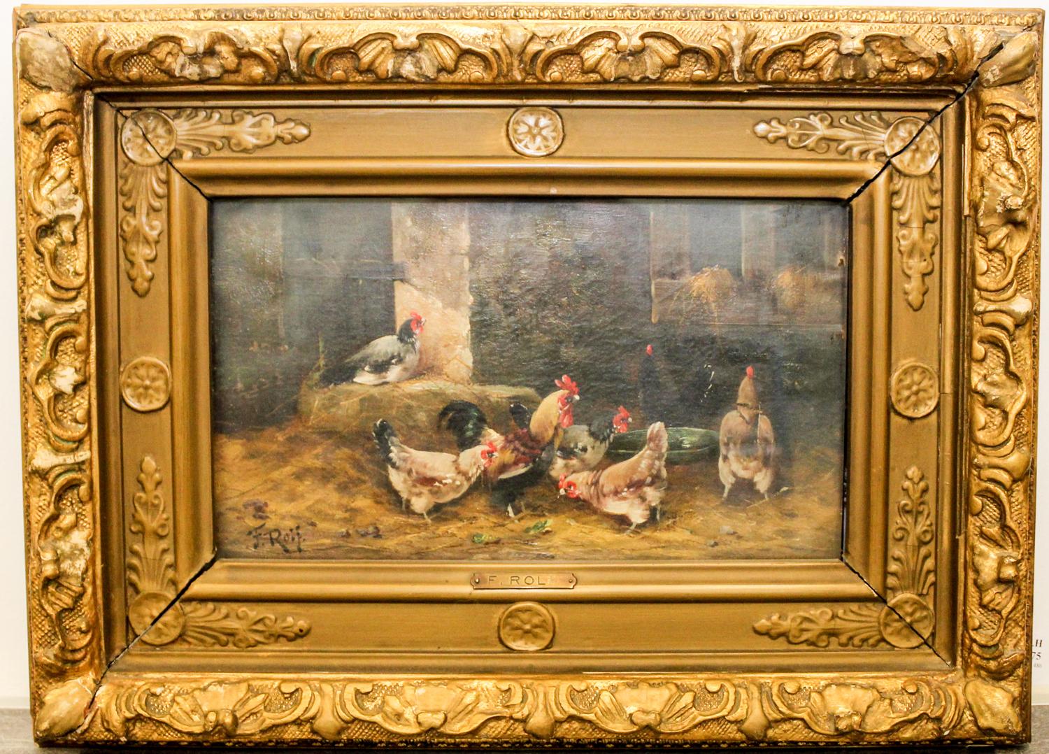 F. Rolf Jelzessel, (20th century), Chickens