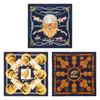 Three Hermès Scarves