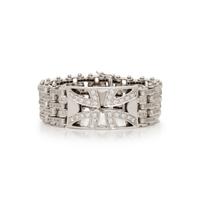 WHITE GOLD AND DIAMOND BRACELET
