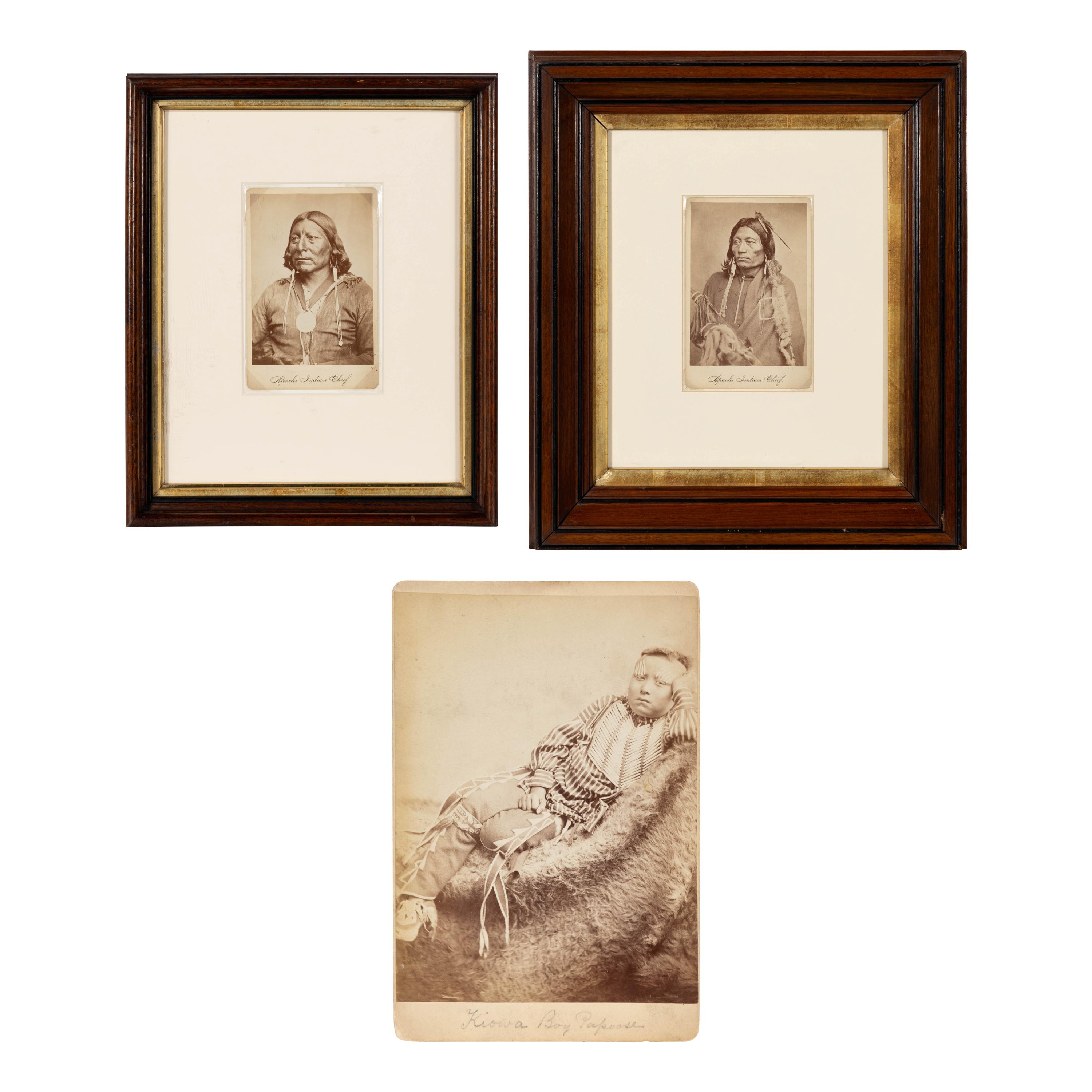 William S. Soule (American, 1836-1908) — Kiowa Apache Subjects, Including Identified Chiefs