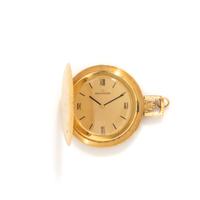 MOVADO, YELLOW GOLD POCKET WATCH