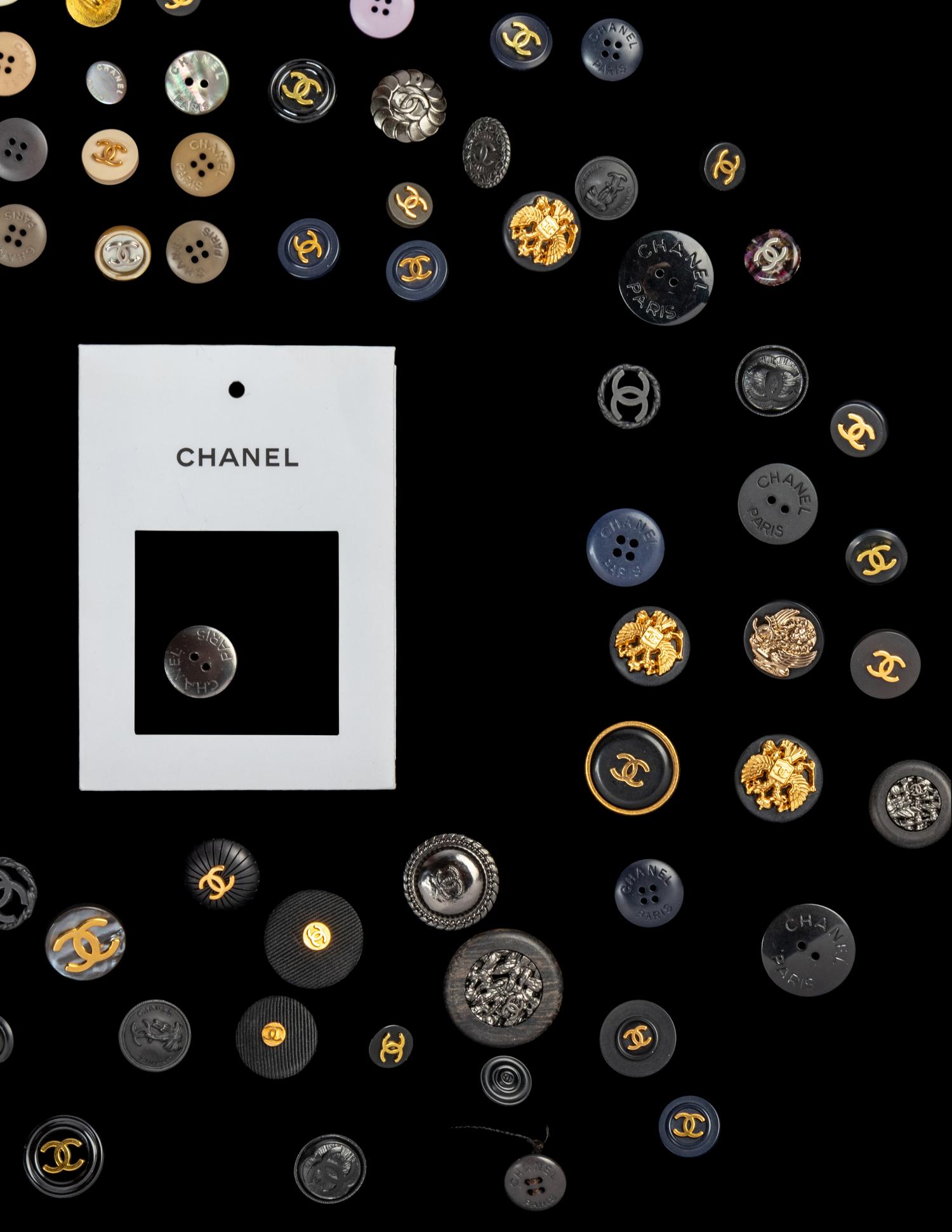 Collection of Chanel Buttons, 1980-2020s