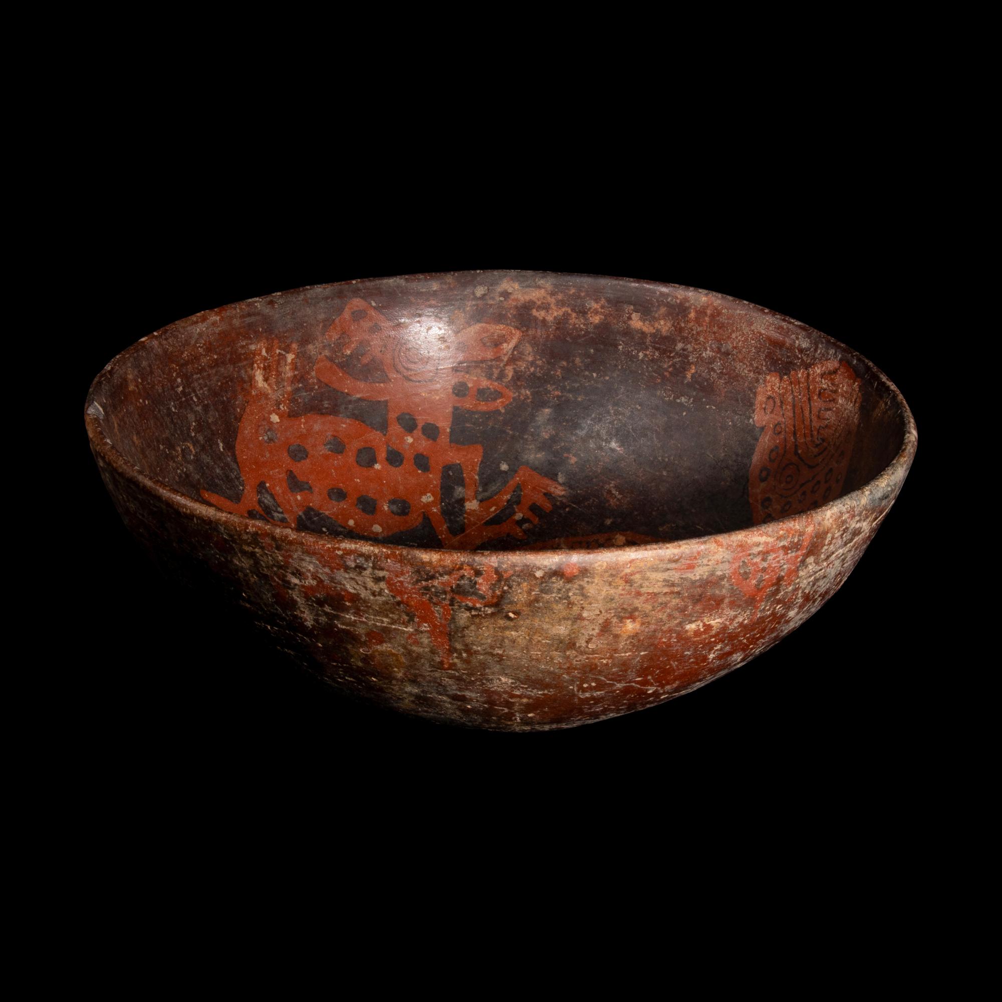 A Precolumbian Polychrome Bowl (possibly Nariño-Carchi)