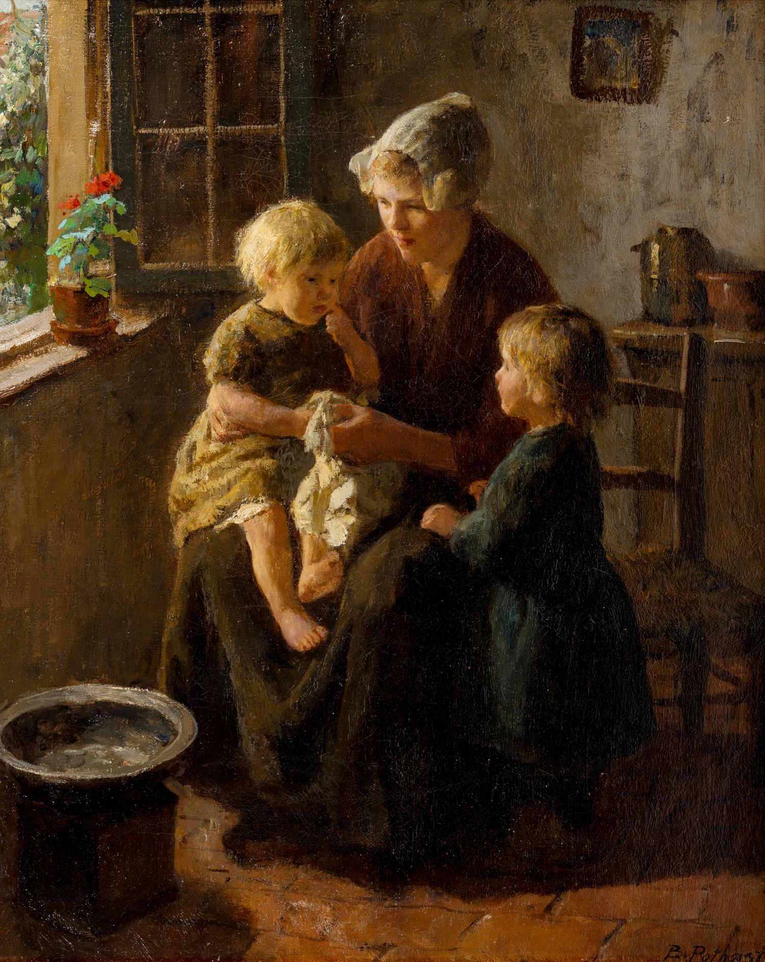 A Mother and her Two Daughters