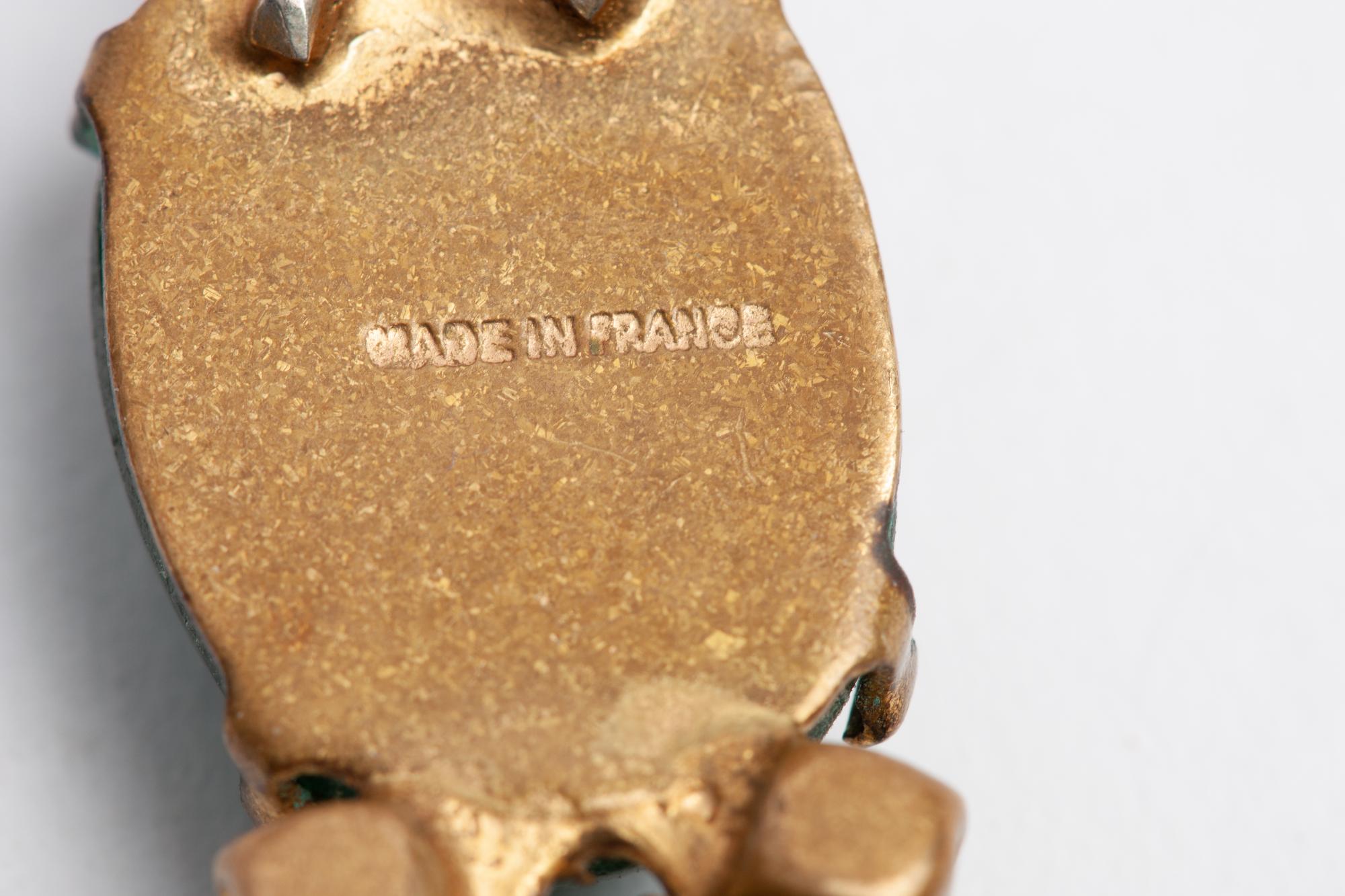 Unlabeled Necklace and Pendant, Attributed to Dior