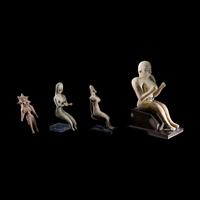 Four Indus Valley Terracotta Female Figures