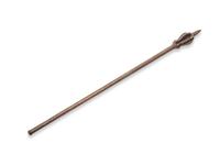 An Indian Silver-Inlaid Iron Flanged Mace, Shishpar