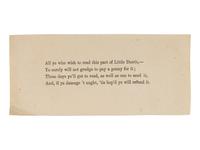 DICKENS, Charles (1812-1870). Little Dorrit . London: Bradbury and Evans, December 1855 - June 1857.