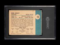 A 1961-62 Fleer Bob Cousy Basketball Card No. 10 (SGC 2 GOOD)