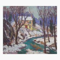 Fern Isabel Coppedge (American, 1883–1951) Carversville Brook