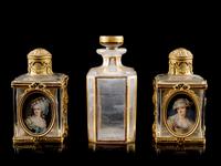 Three French Scent Bottles