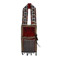 Potawatomi Child's Loom-Beaded Bandolier Bag