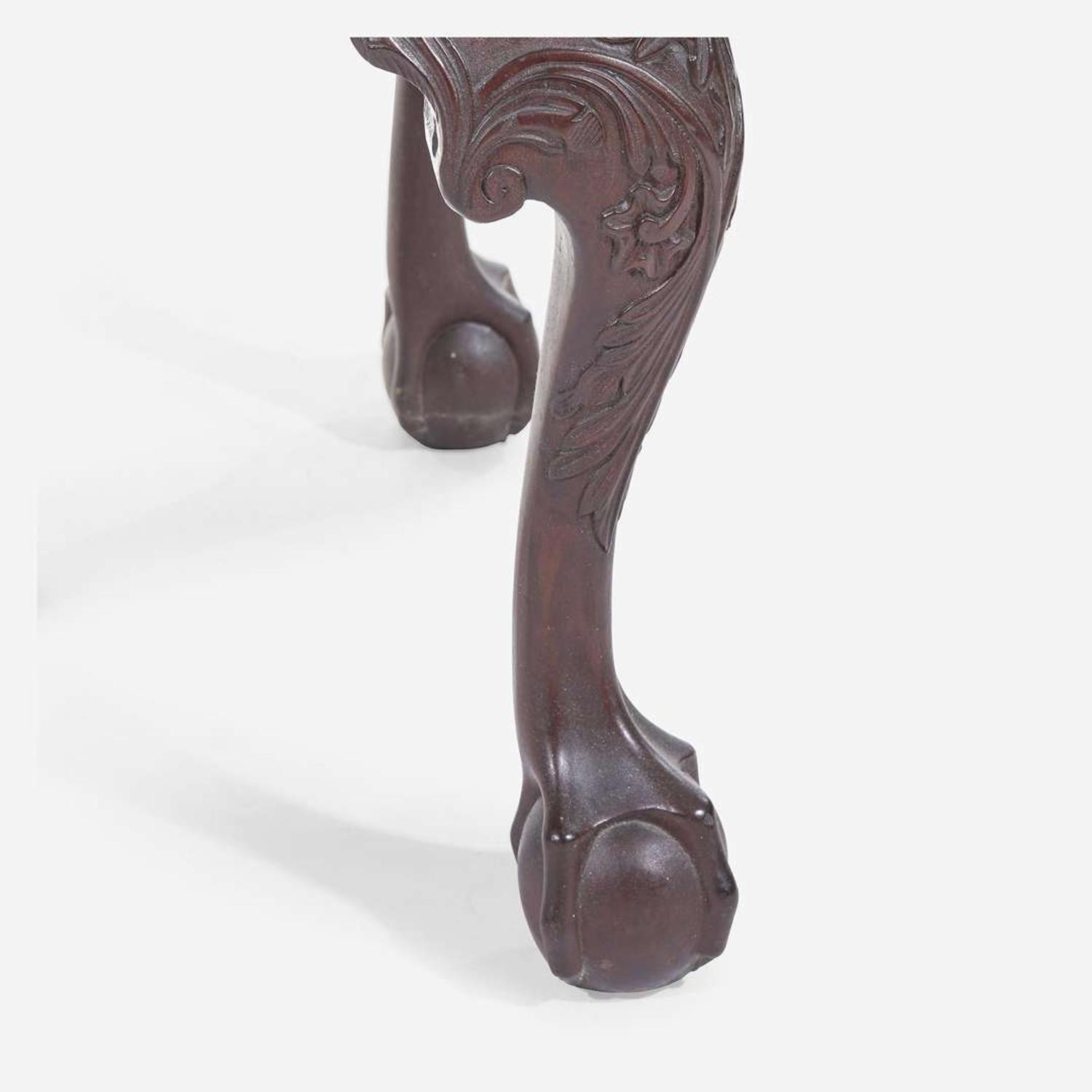 A Chippendale carved mahogany dressing table Circle of the 'Garvan' carver, Philadelphia, PA, circa 1770