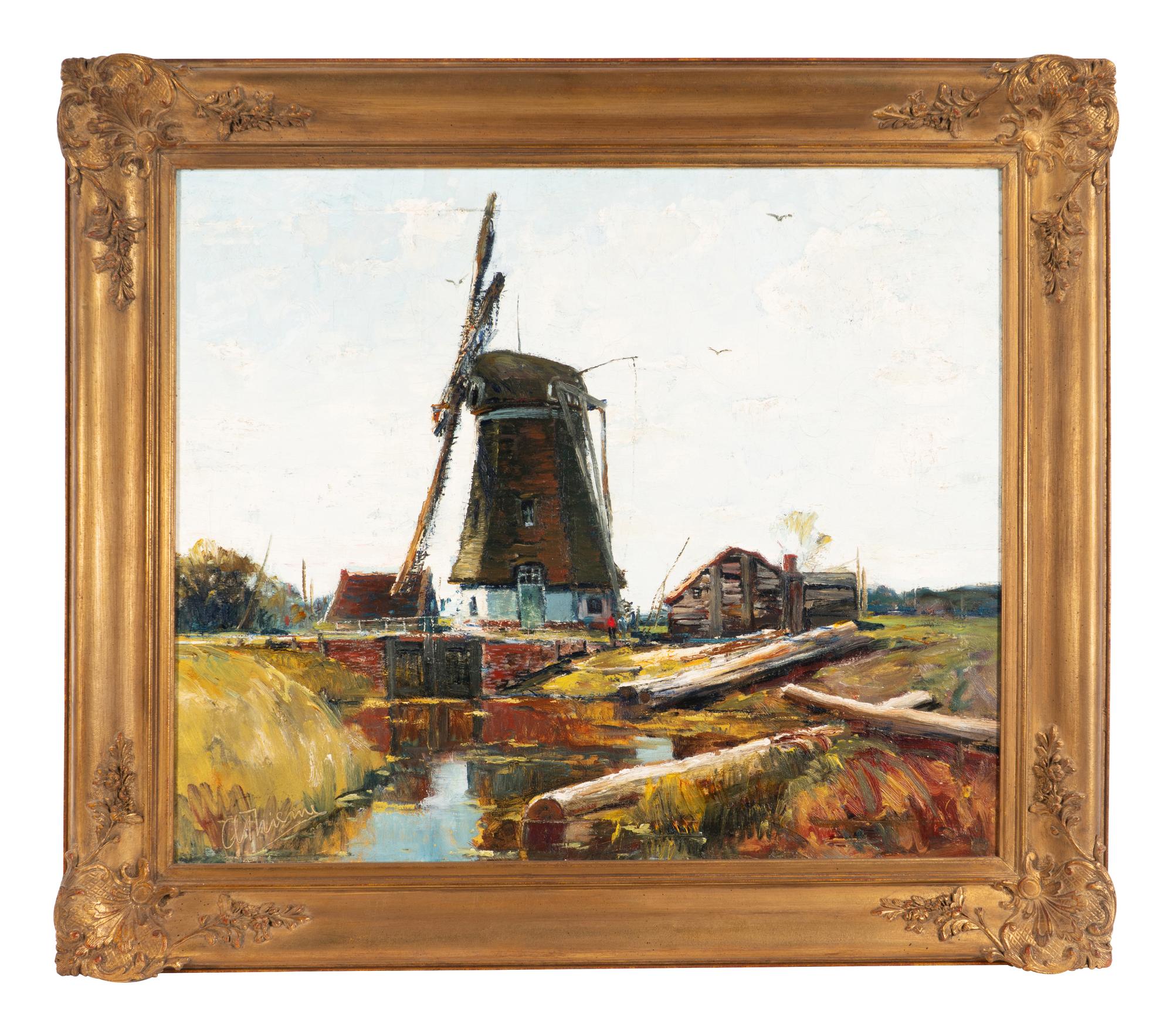A Dutch Windmill