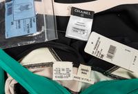 Three Designer Swimsuits: Two Hermès Bathing Suits, One Chanel Bathing Suit