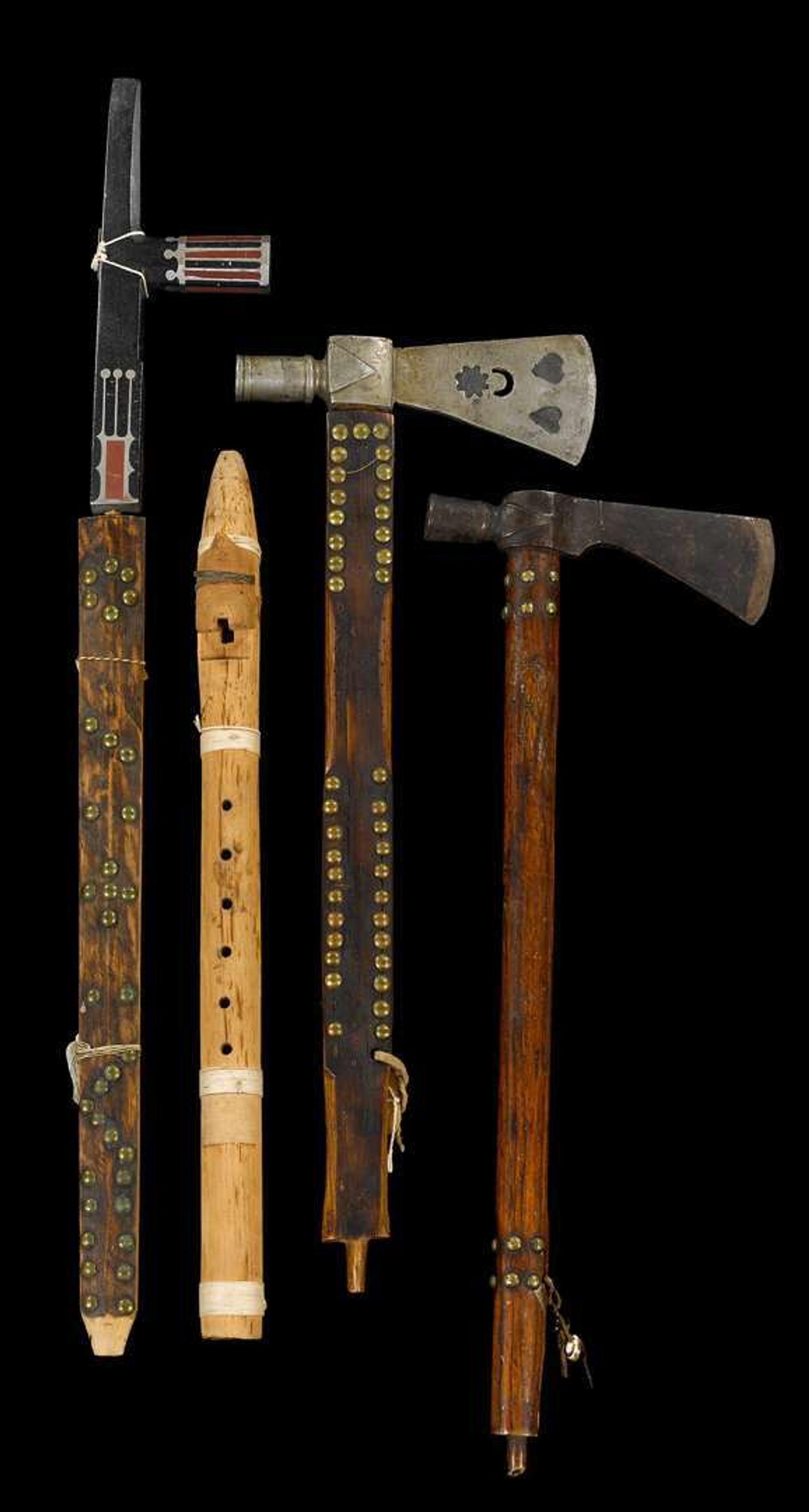 Pipe tomahawk belonging to High Bird, member of Sitting Bull's band late 19th century