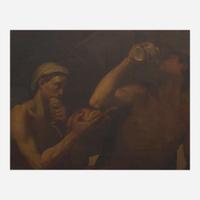 Attributed to Andrea Lanzani (Italian, B.C. 1650–1712) Three Sins: Vanity, Gluttony and Ingratitude