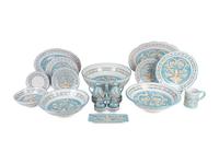 A 94-Piece Italian Glazed Ceramic Dinner Service — 20TH CENTURY