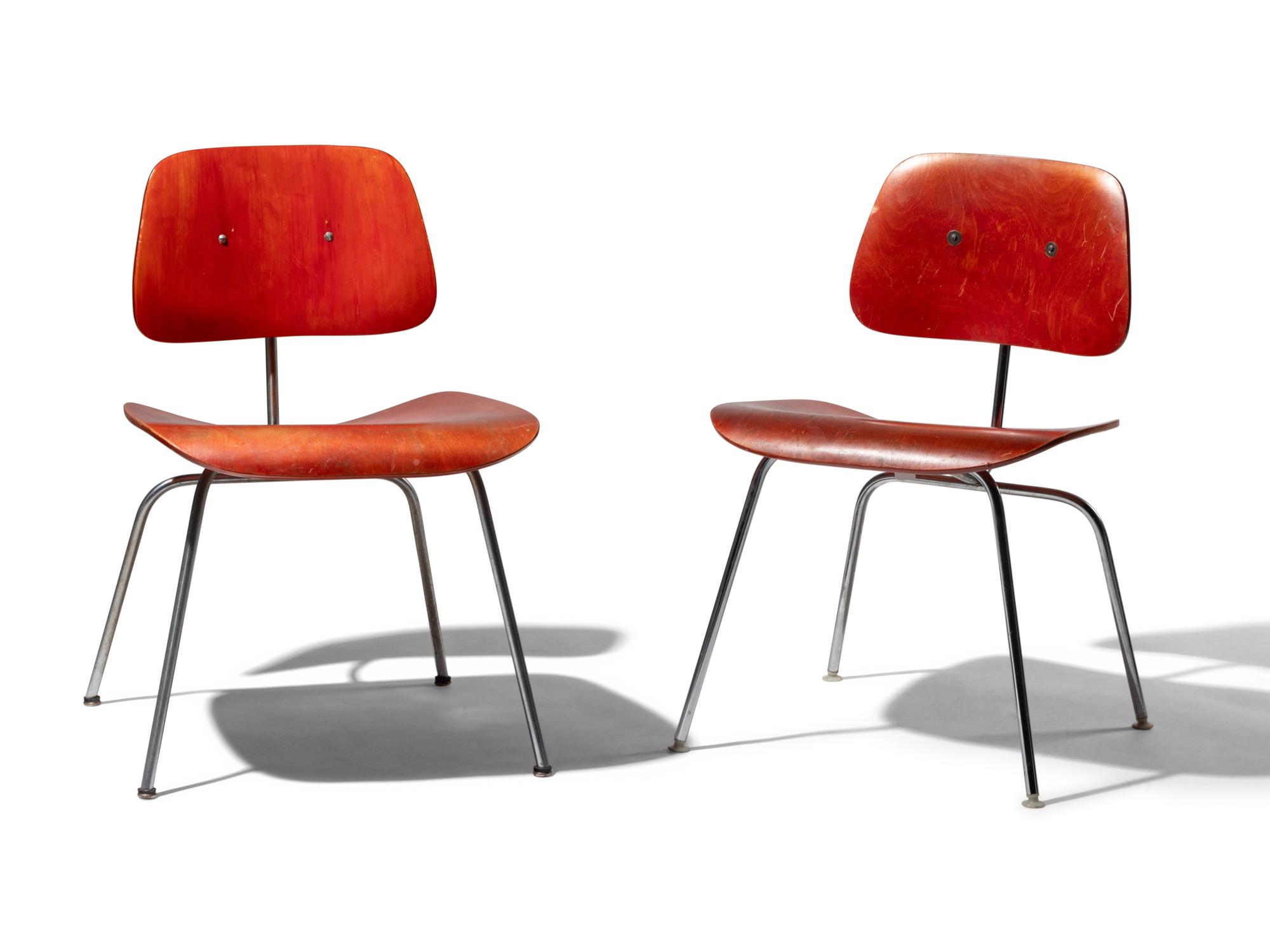 Pair of Aniline DCM Chairs Herman Miller, USA